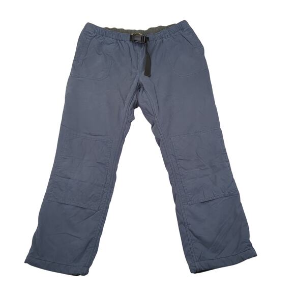 Duluth Trading Double Knee Pants Carpenter Belted Men's XL Short Fleece Utility - Picture 1 of 8